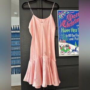 Vintage Victoria Secret gold tag slip dress